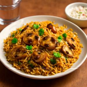Mushroom Biryani