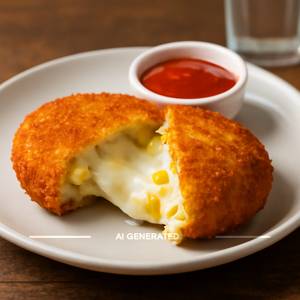 Corn cheese cutlet