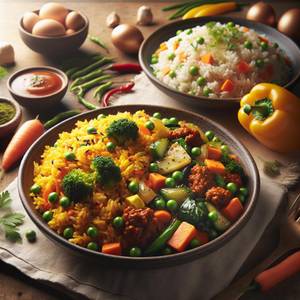 Veg Paneer Fried Rice