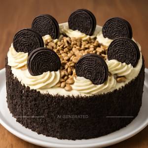 Oreos truffle cream nuts cake [450 grams]