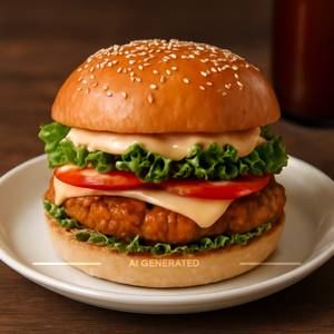 Chicken deluxe burger