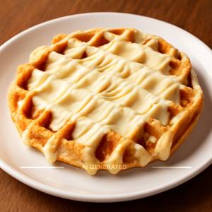 White Chocolate Waffle