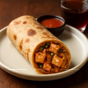 Paneer Hot Garlic Roll