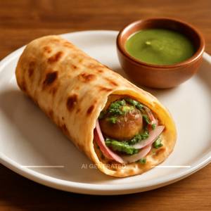 Aloo Tikki Roll