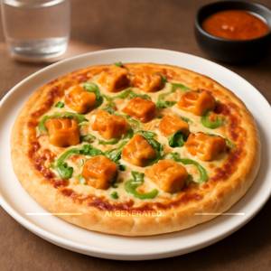 Paneer Makhani Pizza [8 Inches]