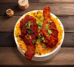 Chicken joint biryani [2 pieces]
