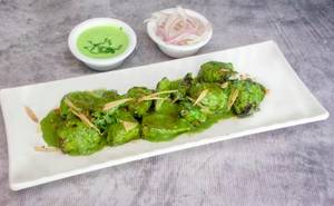 Hariyali Soya Chaap Tikka