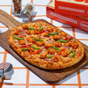 Chicken Makhani Pizza.