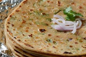 Onion Prantha Combo