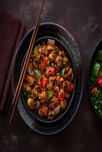 Mushroom Manchurian