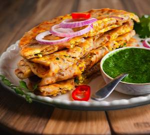 Paneer paratha