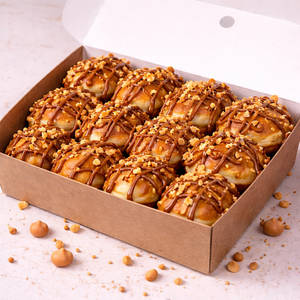Butterscotch Crunch Mini Bubble Pancakes