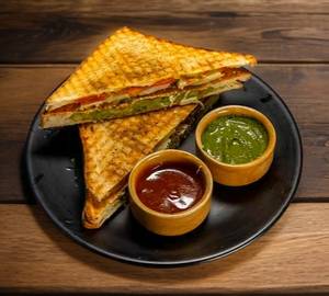 Veg With Chilli Club Sandwich