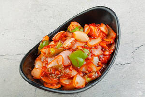 Mushroom Chilli Dry.