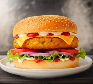 Veg Cheese Burger