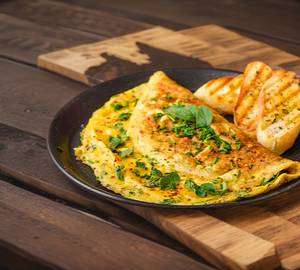 Egg omelette [2 eggs]