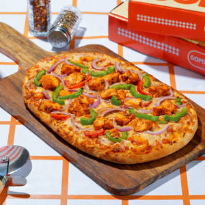 Tandoori Chicken Pizza.