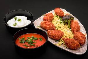 Vegetable Kurkure Momos (6 Pcs]
