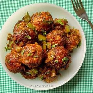 Veg Manchurian.