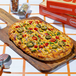 Mexican Veg Pizza.