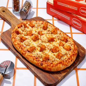 Triple Chicken Pizza.