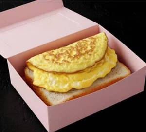 Special Omelette Fish Souces Bread