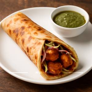Fish Tikka Roll