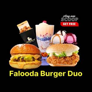 Falooda Burger Duo