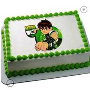 Ben 10 Photo Cake