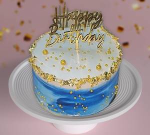 Blueberry Flavour Cake