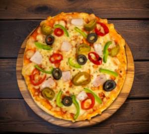 Veggie Loaded Pizza [7 Inches]