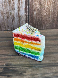 Rainbow Pastry [Eggless]