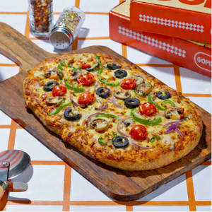 Farm fresh Pizza.