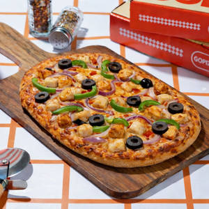 Roast Chicken Pizza.