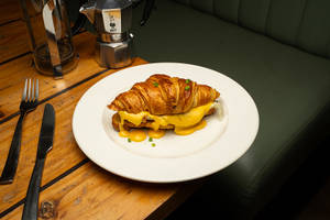 Ham & Cheese Croissant Sandwich