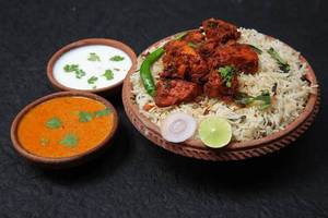 Chicken fry biryani