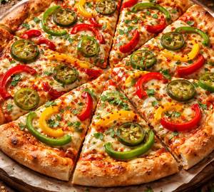 Spicy Capsicum Pizza