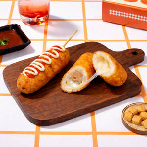 Chicken And Cheese- Corn Dog
