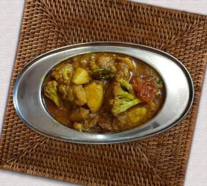 Gobhi Aloo Sabji [Full]