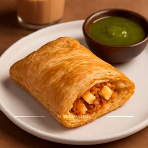 S Paneer Puffs (100 Gms)  