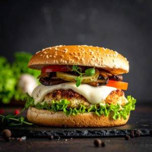 Cheese Burst Burger