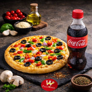 Farmer's Paradise Regular Pizza +Coke 250ml