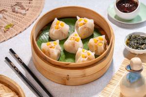 Corn And Water Chestnut Dumplings (Mc)