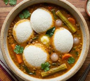 Idli Sambar(6Pcs)