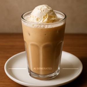 Cold Coffee with Ice Cream
