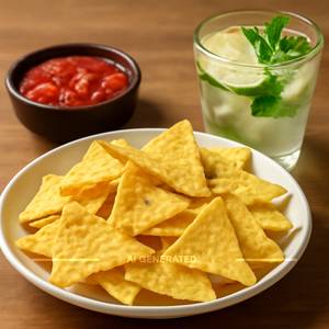Nachos And Salsa And Any Mojito