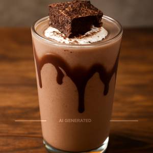 Brownie thickshake