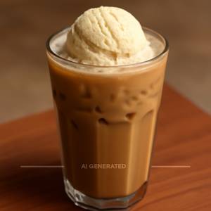 Cold Coffee With Ice Cream