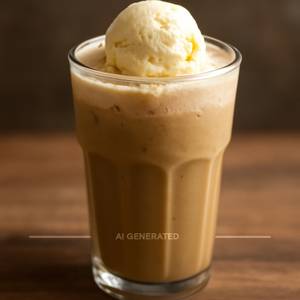 Cold Coffee With Ice Cream
