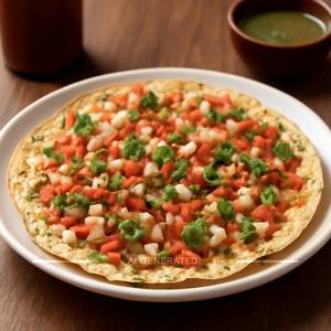 Roasted Masala Papad